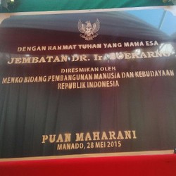 Jembatan Soekarno yang Mangkrak 12 Tahun Bakal Diresmikan Puan Maharani