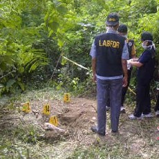 Identitas Dua Mayat Terkubur di Tengah Hutan Jati Masih Gelap