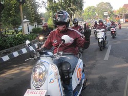 Motor Lebih Ngebut, Rombongan Smart Rider Tiba di Tasik Lebih Awal