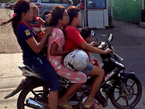 Berlima dalam 1 Motor