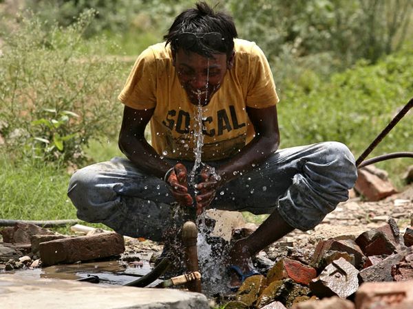 Begini Cara Warga India Lawan Gelombang Panas