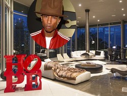 Wuih! Pharrel Williams Beli Rumah di Atas Bukit Rp 92 M