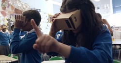 Ketika Siswa Sekolah Jelajah Dunia via Virtual Reality