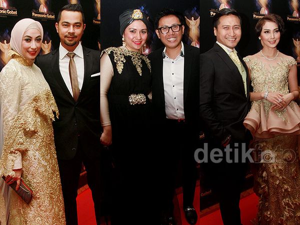 Keserasian Pasangan Selebriti di Panasonic Awards 2015