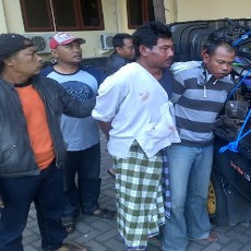 Garong Tambak Udang ini Kena Batunya