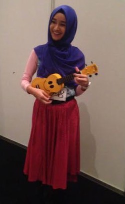 Bakat Unik Peserta Sunsilk Hijab Hunt Jakarta, Main Ukulele dan Kaligrafi