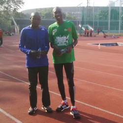 Pelari Elite Dunia Jalani Latihan Perdana di Stadion Madya