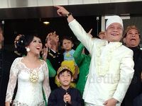 Bahagianya Iwa K dan Wikan Jadi Suami-istri