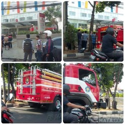 Hotel Amaris Terbakar, Lalin Tebet arah Pancoran Tersendat