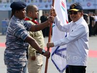 JK Melepas Tim Ekspedisi Nusantara Jaya 2015