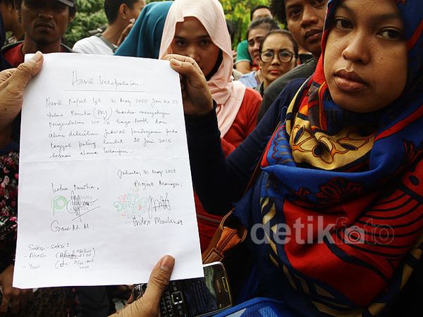 Ini Surat Kesepakatan Pengembalian Uang Sewa PRJ Senayan