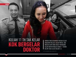 Kuliah 11 Th tak Kelar Kok Bergelar Doktor