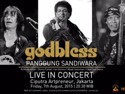 God Bless Gelar Konser Panggung Sandiwara Agustus