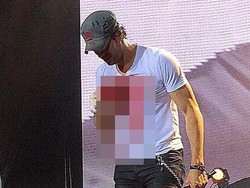 Teriris Drone, Tangan Enrique Iglesias Bercucuran Darah