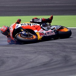 Marquez Sudah Tampil Habis-habisan, tapi Kemudian Jatuh