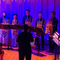 Konser Ensemble Angklung Pukau Kota Cahaya