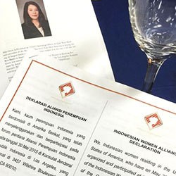 Aliansi Perempuan Indonesia Dideklarasikan di LA