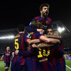 Pique Tak Menyangka Barca Punya Kans Raih Treble
