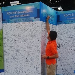 Salurkan Dukungan Lewat Xpresiin Semangat-mu untuk Atlet Indonesia