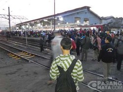 Ada Gangguan, Penumpukan Penumpang Terjadi di Stasiun Bogor