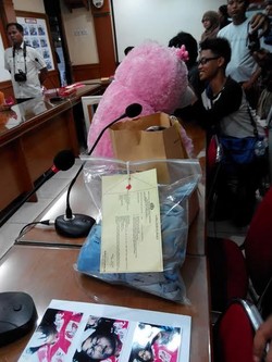 Boneka Besar Pink Ini Jadi Senjata Kekasih untuk Bunuh Monica