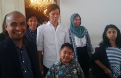 Slank Ajak Keluarga Main ke Istana Temui Jokowi