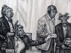 Melukis Pemimpin Iran Berkepala Binatang, Seniman Ini Dipenjara 12 Tahun