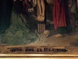 Noda Darah di Bawah Lukisan Yesus Dilihat Pertama Kali Akhir 1990an