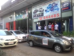 Tiba di Solo, Para Risers Sowan ke Diler Datsun