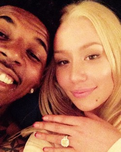 Resmi Tunangan, Ini Cincin Rp 6 M Iggy Azalea dari Nick Young
