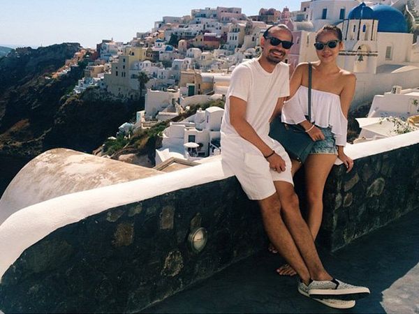 Sweet Couple! BCL dan Ashraf Intim dan Romantis di Yunani
