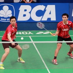 Hendra/Ahsan Melaju Mulus ke Babak Kedua