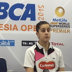 Menjelang Kejuaraan Dunia, Marin Kalah di Istora