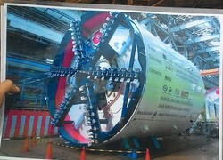 Nama Khusus Disiapkan untuk Bor Raksasa MRT yang akan Melubangi Jl Sudirman