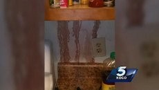 Hiii! Tembok Berdarah Bikin Keluarga Ini Pindah Apartemen