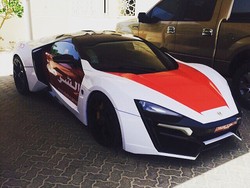 Mobil Super Mahal di Furious 7 Jadi Mobil Polisi Abu Dhabi