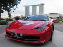 Perjalanan Touring Komunitas Ferrari di Singapura dan Malaysia