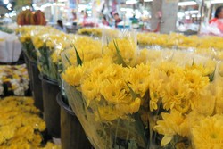 Pak Klong Talad, Surga Belanja Bunga Cantik di Bangkok