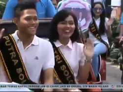 Putra-Putri Solo Sambut Pernikahan Anak Presiden