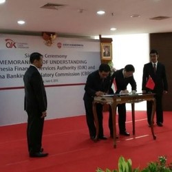 OJK Ajak CBRC Awasi Perbankan China di Indonesia