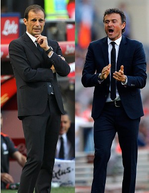 Massimiliano Max Allegri vs Luis Enrique Martinez Garcia