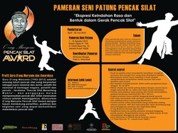 Pameran Seni Patung Pencak Silat Digelar Agustus
