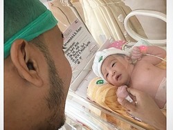 Sarwendah dan Ruben Onsu Dikaruniai Putri Pertama