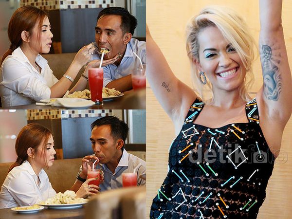 Bella Shofie Mesra Suapi Suryono, Rita Ora Sumringah di Jakarta