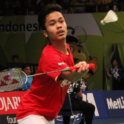 Anthony Terhenti Setelah Kalah Tiga Gim dari Momota