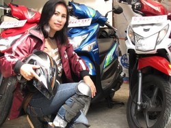 Meski Lady Biker, Penampilan Tetap Nomor Satu