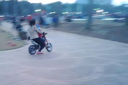 Di Jakarnaval, Anak-anak Ini Belajar Ngebut dengan Motor Mini