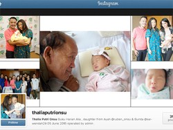 Anak Baru Lahir, Ruben Onsu Langsung Buatkan Akun Instagram