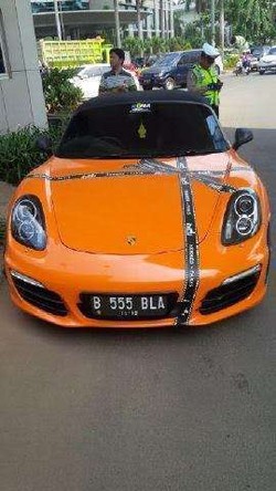Polisi: Mobil Porsche yang Ditilang Bukan Milik Artis Bella Shofie