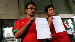Sambangi KPK, KORUPSSI Laporkan Dugaan Korupsi di PSSI